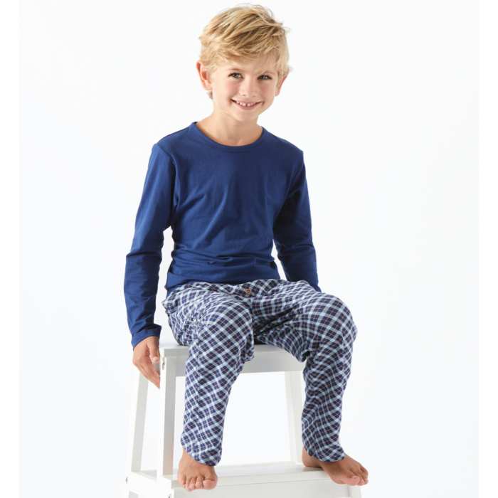 jongens pyjama-set - blauw Little Label
